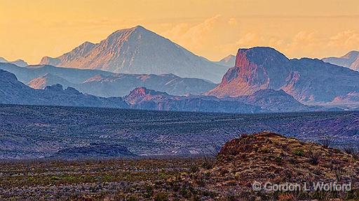 Big Bend At Sunset_6545v2.jpg - Photographed in Big Bend National Park, Texas, USA. 